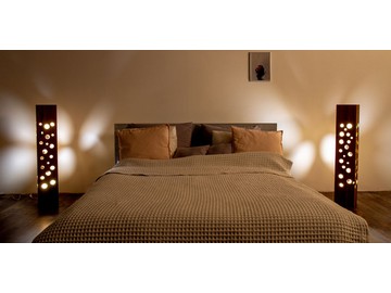 Сырный светильник (180х180х950)